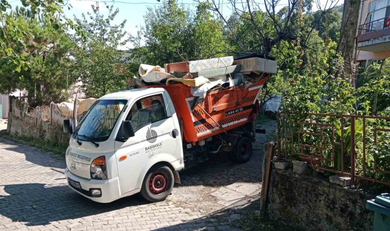 Başiskelenin dört bir yanı temizleniyor