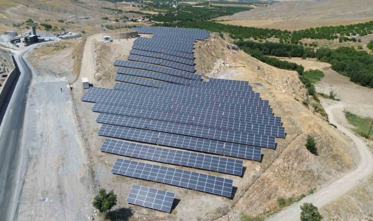 Battalgazide güneş enerjisiyle yüzde 80 elektrik tasarrufu