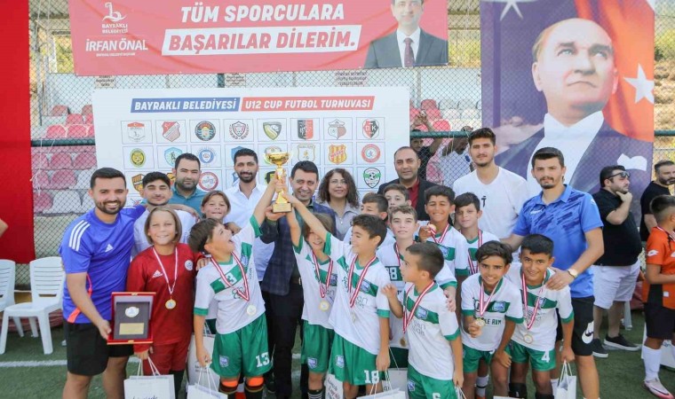 Bayraklıdaki futbol turnuvasında muhteşem final