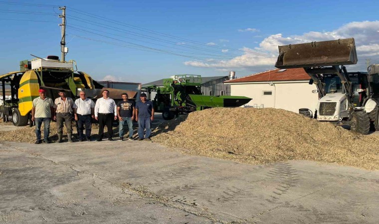 Beylikovada silaj paketleme sezonu başladı