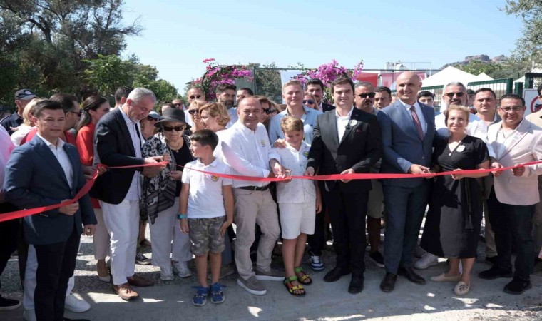 Bodrumda Muhittin Orhon Parkı düzenlenen törenle açıldı