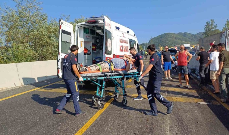 Bolu Dağında feci kaza: Tır sürücüsü yanarak can verdi, 7 kişi yaralandı