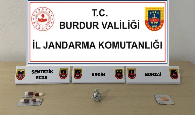 Burdurda jandarmanın uyuşturucu operasyonunda 1 şüpheli tutuklandı