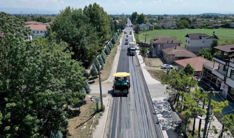 Büyükşehirden eski Ankara yolunun çehresini değiştiren mesai