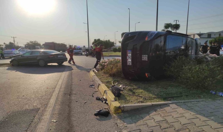 Çamköyde trafik kazası: 7 yaralı