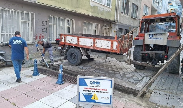 Canikte sağanağa karşı önlem