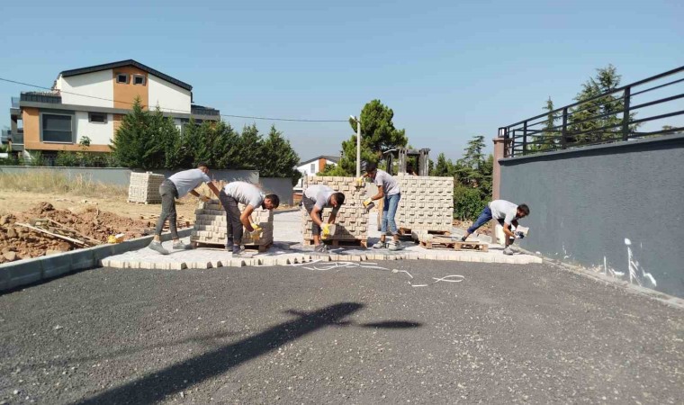 Darıcada üstyapı hizmetleriyle konfor artırıyor