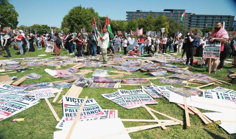 Demokrat Parti Kongresi, İsrail protestoları eşliğinde Chicagoda başladı