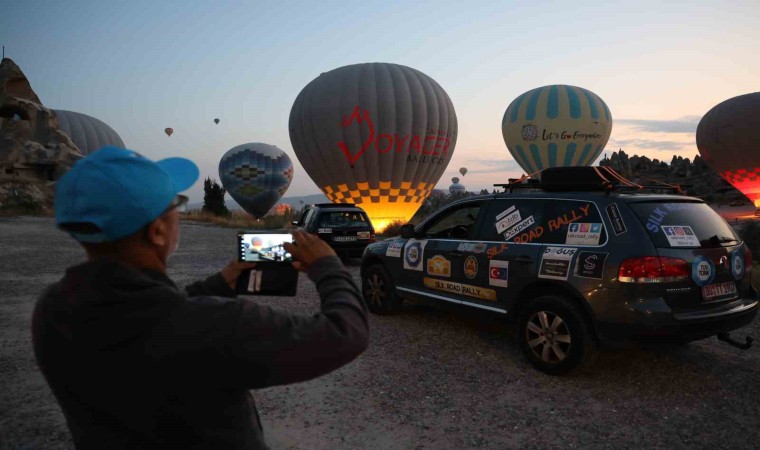 Doğu Batı Dostluk ve İpek Yolu Rallisi Kapadokyaya ulaştı