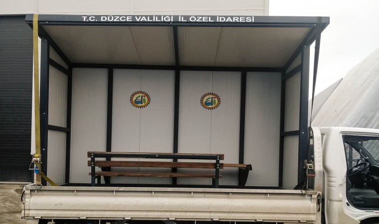 Düzcede köylere durak