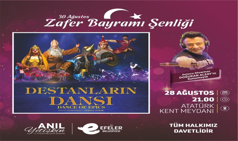 Efeler Belediyesinden Zafer Bayramı şenliği