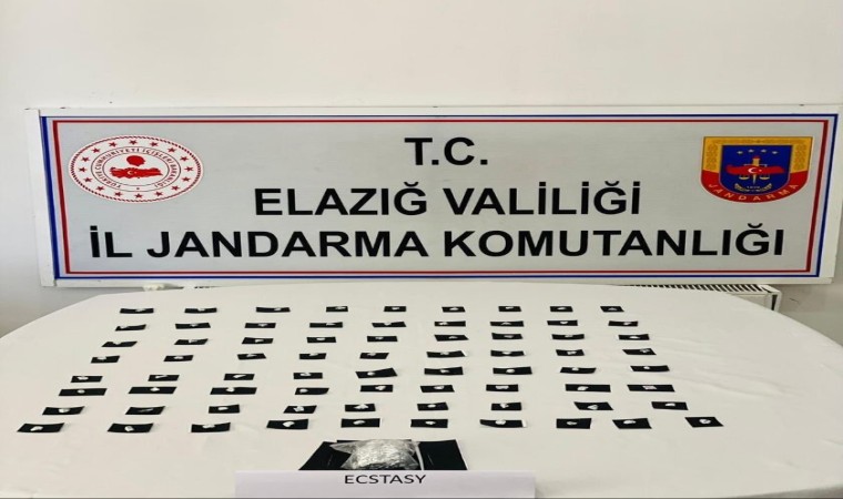 Elazığda 211 adet uyuşturucu hap ele geçirildi