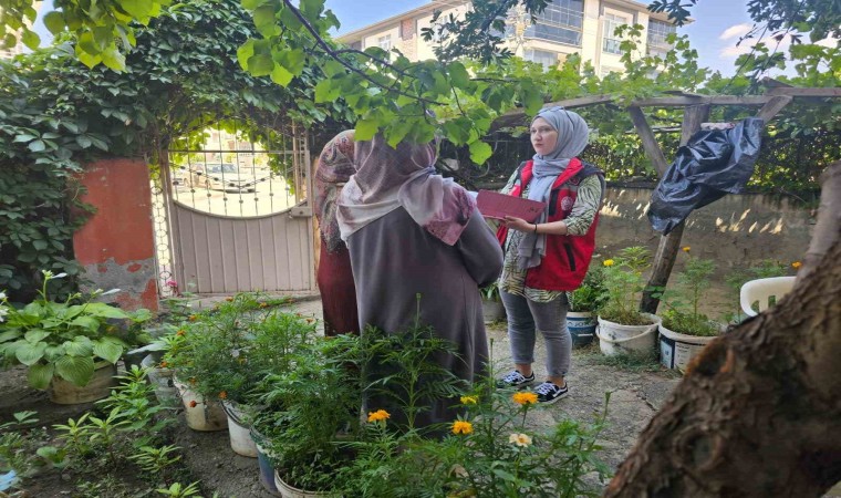 Erzincanda Aile Sosyal Destek Programı ekiplerinin hane ziyaretleri sürüyor