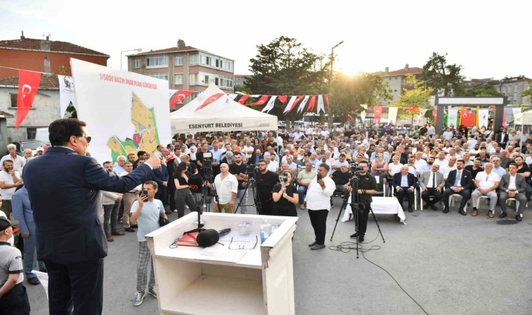 Esenyurtta imar planı mağduriyetinin çözüme kavuşturulması çalışmaları devam ediyor