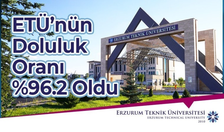 ETÜnün doluluk oranı yüzde 96.2 oldu