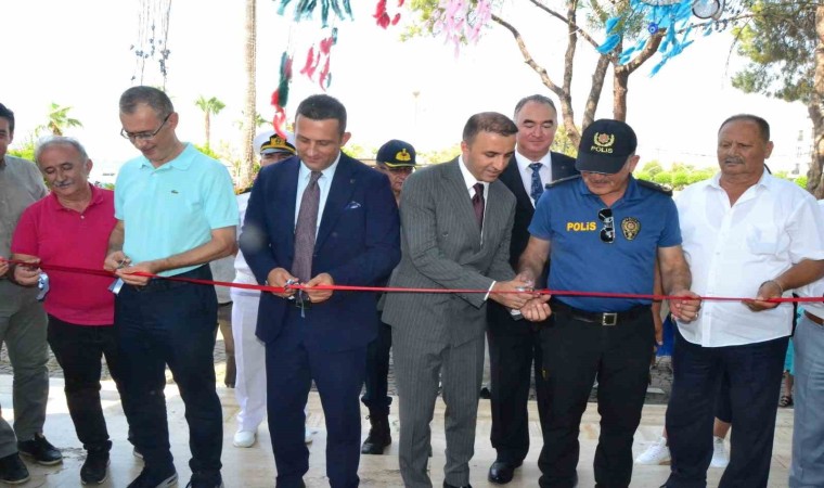 Fethiyede yükümlülerden geri dönüşüm el sanatları sergisi