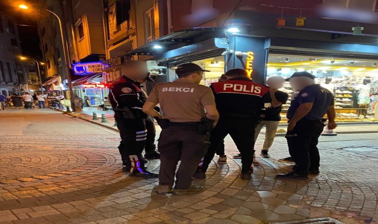 Gece saatlerinde yapılan çalışmalarda 109 şahıs sorgulandı