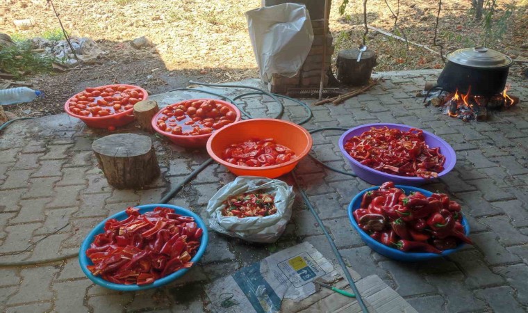 Gördeste kış hazırlıkları başladı