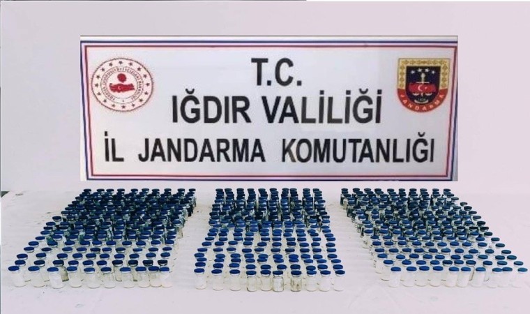 Iğdır İl Jandarma Komutanlığından kaçak botoks ilaçları operasyonu