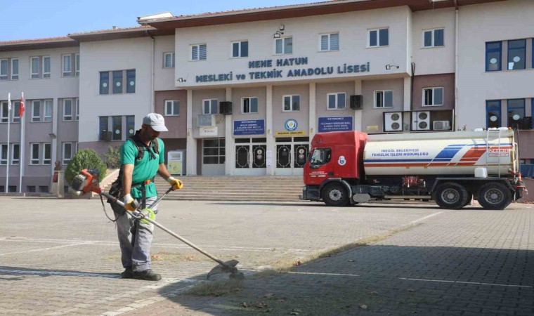 İnegölde okullar yeni eğitim öğretim yılına hazırlanıyor