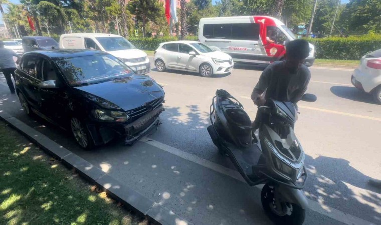 Işık ve yaya yolu ihlali sonucu kaza: 1 yaralı