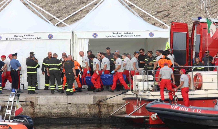 İtalyada batan lüks yatta cansız bedenine ulaşılan kişi sayısı 5e yükseldi