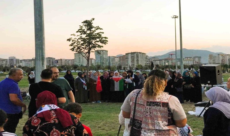 Kadınlardan İsraile tepki: Ülkemizde Siyonist katil istemiyoruz