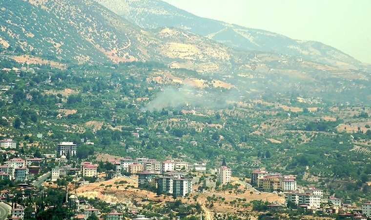 Kahramanmaraşta bahçe yangını