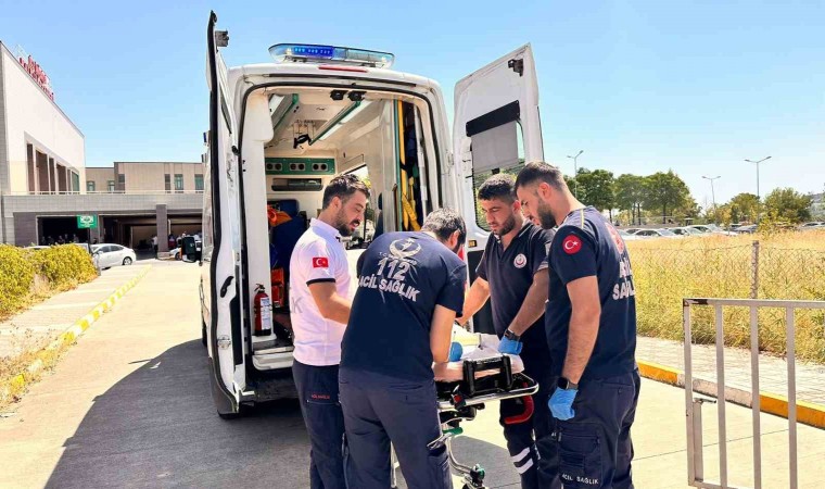 Kalp krizi geçiren 28 yaşındaki hasta, Diyarbakıra sevk edildi