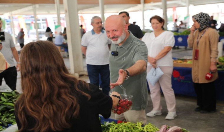 Kayseride tek, Türkiyeye örnek olan ‘yüzde 100 ekolojik pazar 12. kez açılıyor