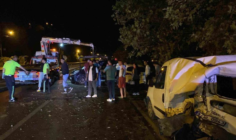 Kdz.Ereğlide trafik kazası; 1 yaralı