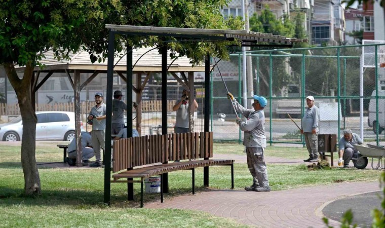 Kepezin parkları yenilenerek konforlu ve güvenli hale geldi