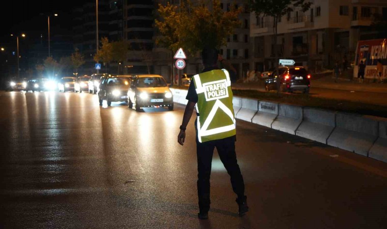 Kırıkkalede 157 araç trafikten men edildi