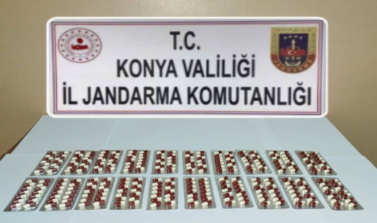 Konyada jandarmadan uyuşturucu operasyonu