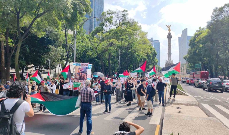 Meksikalılardan İsrail protestosu