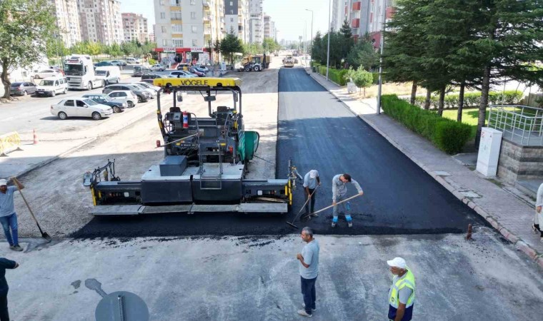 Melikgazi Belediyesi Fatih Sultan Mehmet Bulvarını yeniliyor