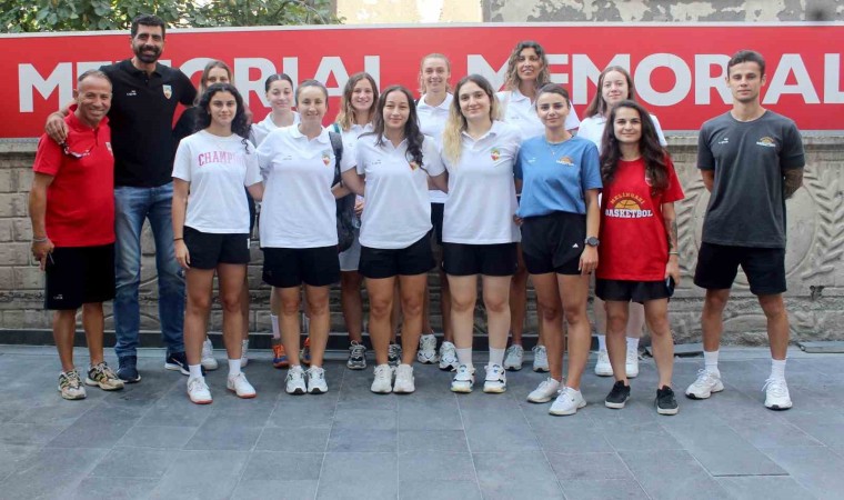 Melikgazi Kayseri Basketbolun yeni transferleri sağlık kontrolünden geçti