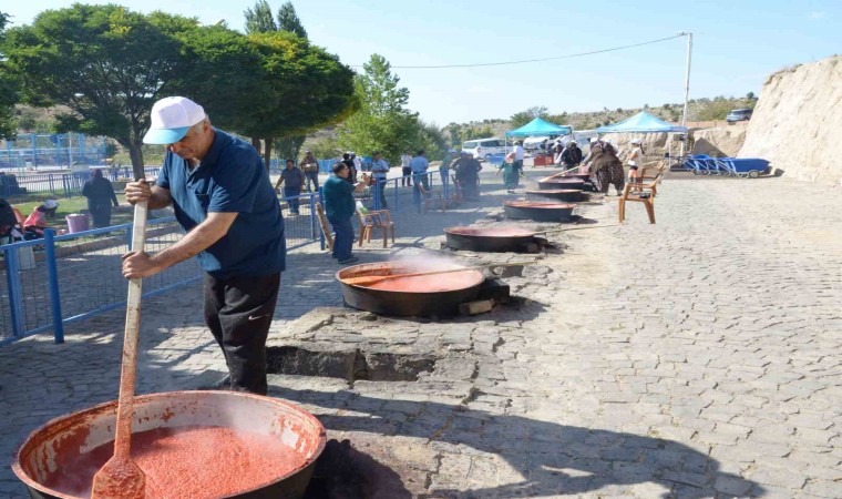 Melikgazide salça günleri başlıyor