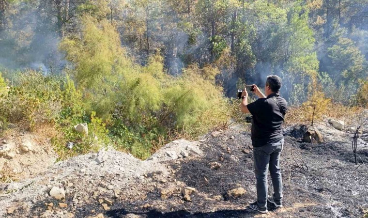 Mersin Silifkedeki orman yangını kısmen kontrol altına alındı