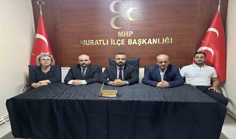 MHP Muratlı İlçe Teşkilatında Alparslan dönemi