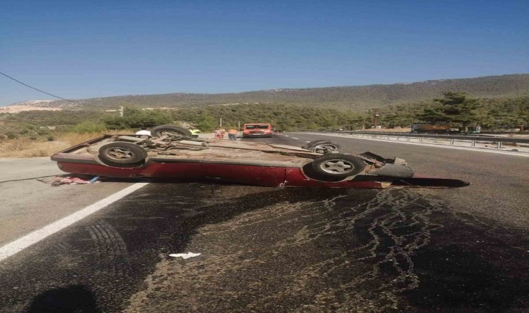 Milas-Yatağan Karayolunda trafik kazası: 1 kişi ağır yaralandı