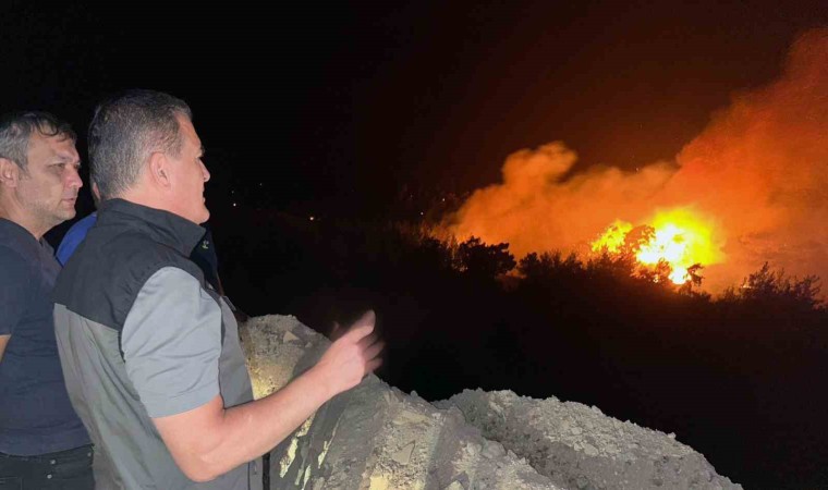 Milastaki yangın ilerliyor, bir mahalle boşaltılacak