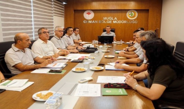 Muğla Orman Bölge Müdürlüğü nde değerlendirme toplantısı yapıldı