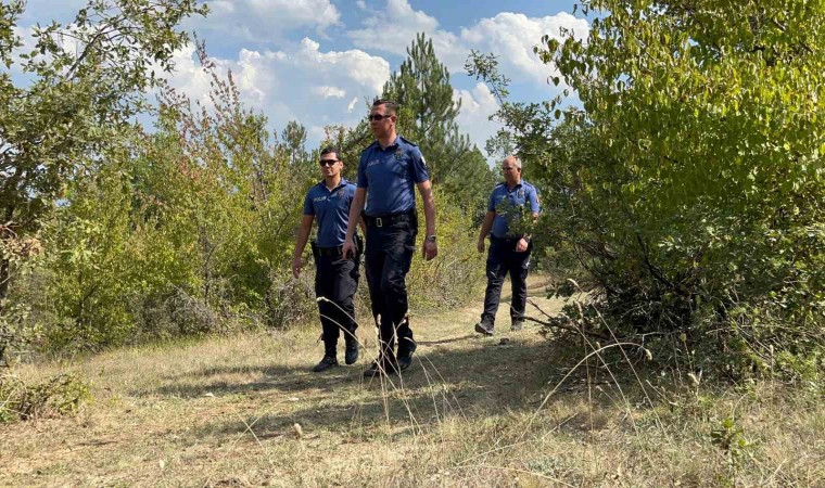 Ormanlara giriş yasağı olan Boluda polis ekiplerinden habersiz kuş uçmuyor