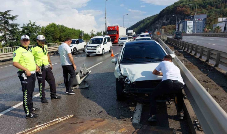 Samsunda zincirleme trafik kazası: 3 yaralı