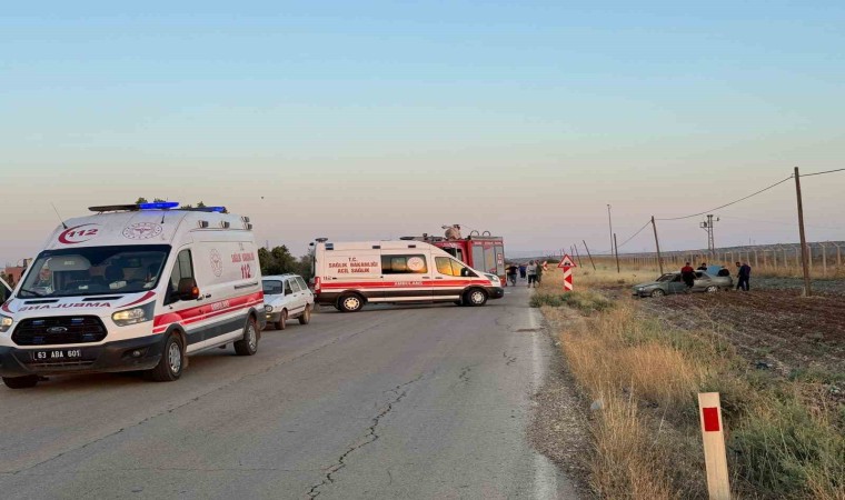 Şanlıurfada trafik kazası: 5 yaralı