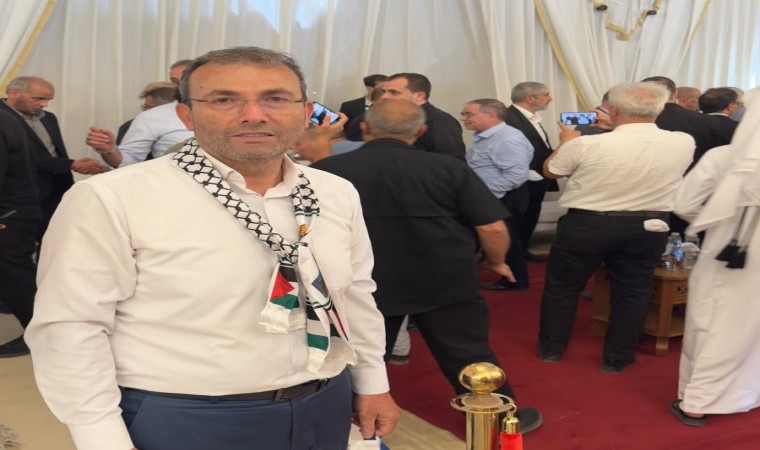 Şehit Hamas Lideri Haniyenin cenazesine Pendik Belediye Başkanı Ahmet Cin de katıldı