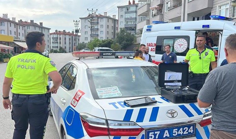 Sinopta trafik kazası: 1 yaralı