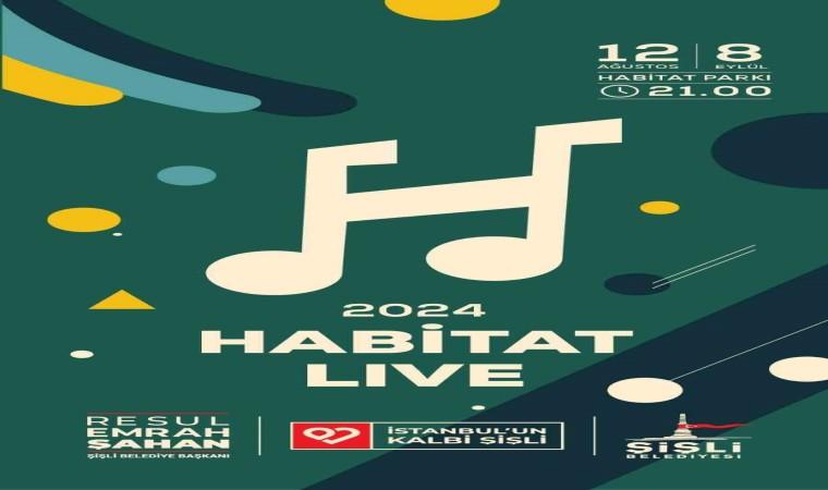 Şişlide 28 Günde 26 Konser: “Habitat Live” 12 Ağustosta başlıyor