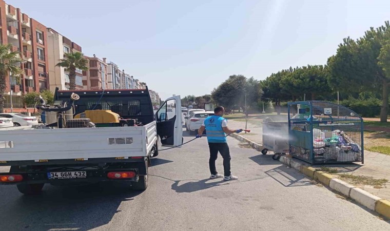 Söke Belediyesi temiz çevre için çalışmalarını sürdürüyor